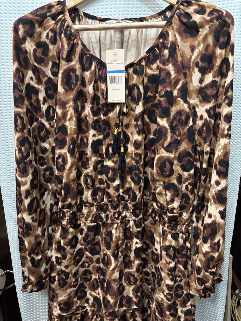 Nanette Lepore long-sleeve mini dress size XL
